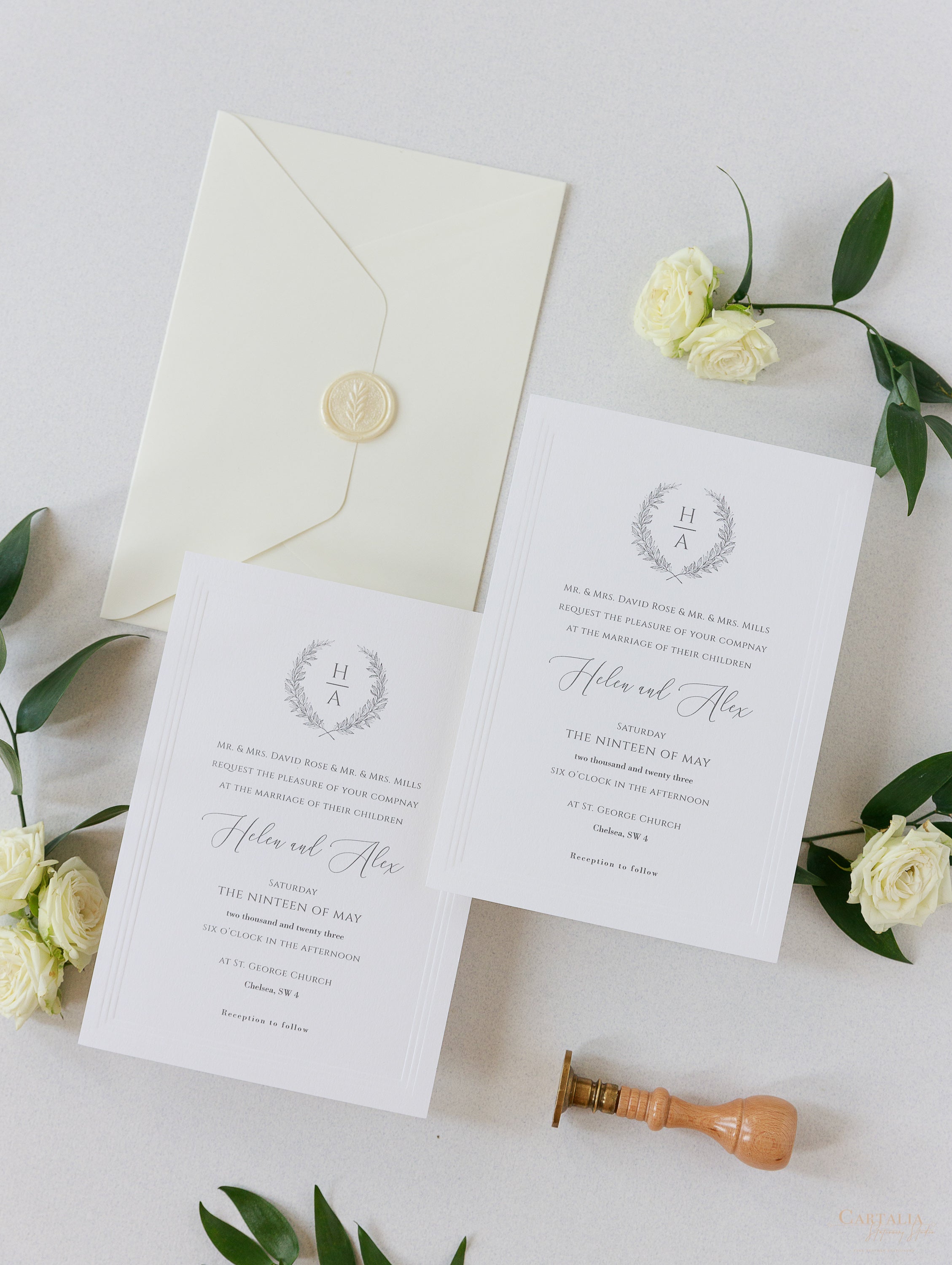 How to Monogram Your Initials for Your Wedding Day
