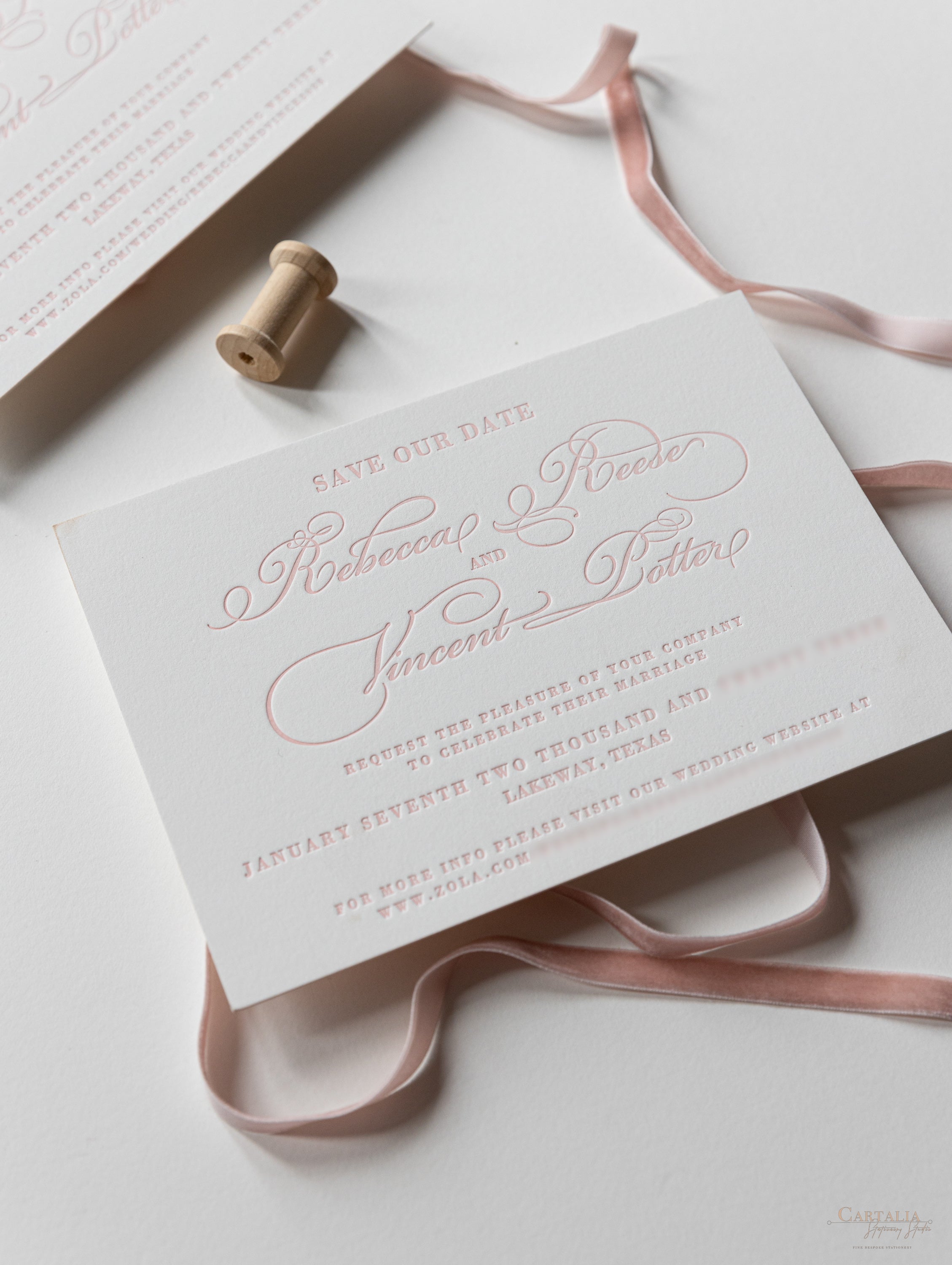 Save the Date Wedding Invitation - 100 outlets