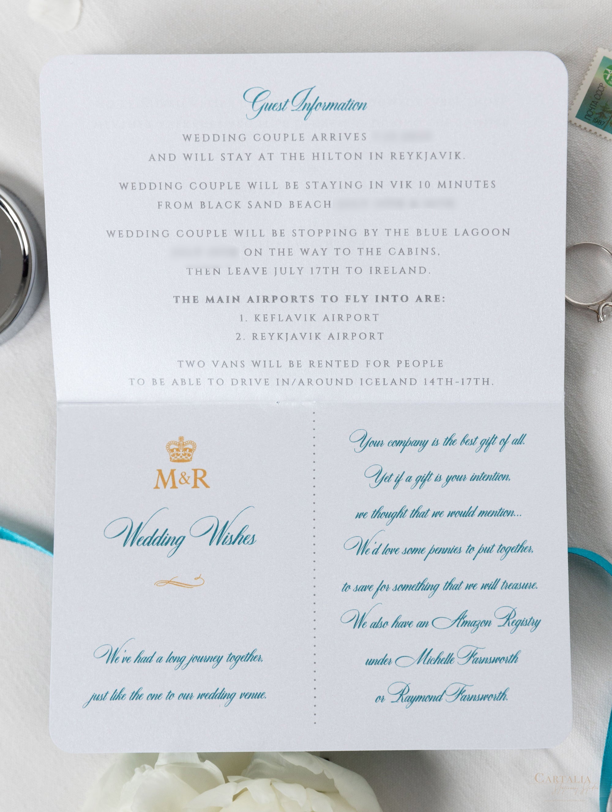 Coral Peach n Turquoise Blue Aqua Teal Blue Lace Wedding Invitation Doily Lace Envelope Lace Wedding online Invitation Invitation Custom Any Color